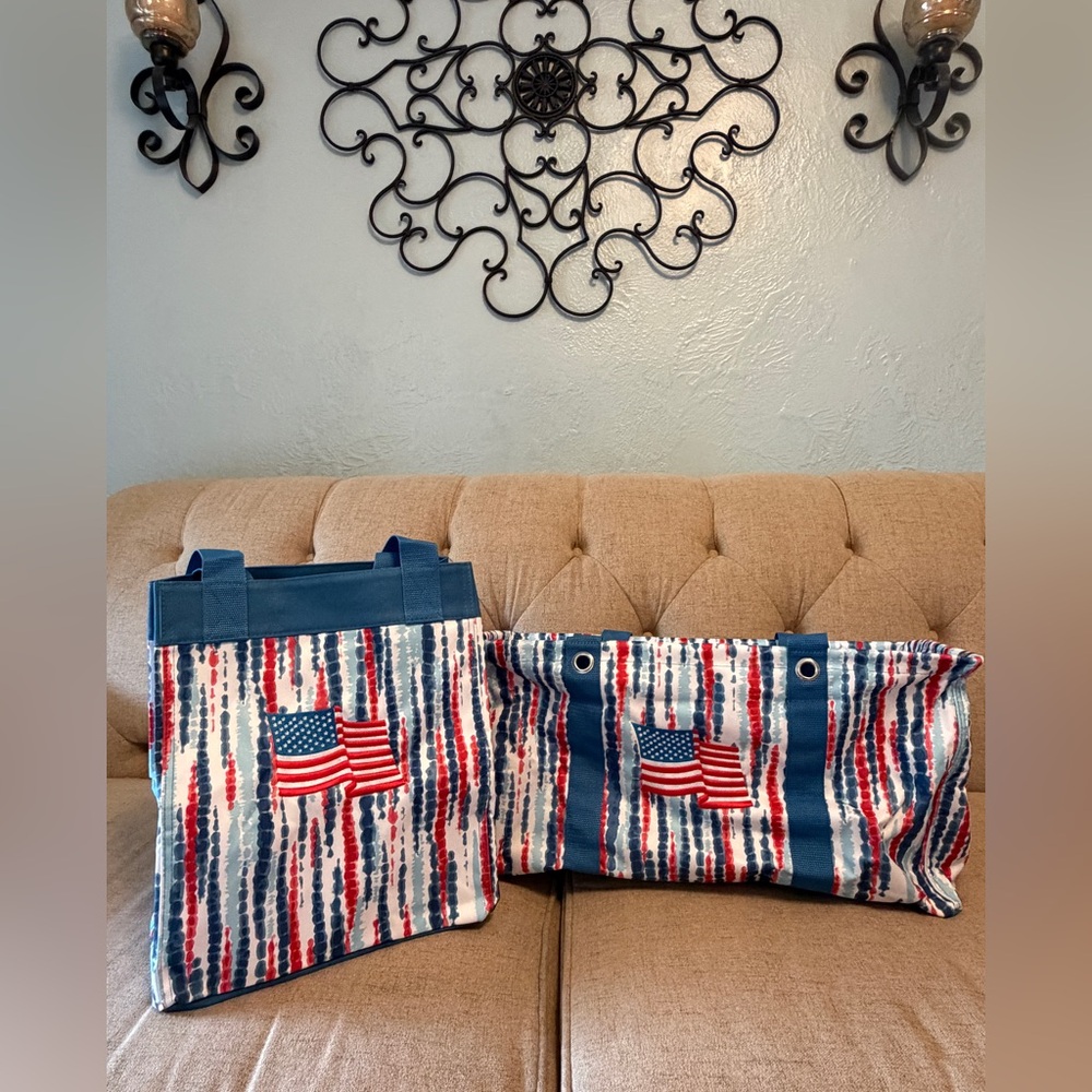 🇺🇸 Thirty-One Patriotic Tote Bundle 🇺🇸